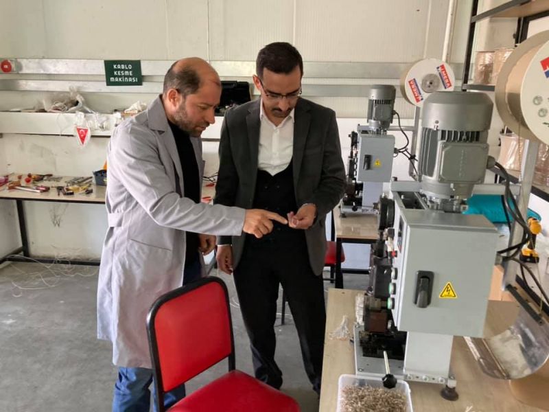 OSB Müdürümüz Emre Torun, ATK Anadolu Teknik Kablo firmasını ziyaret etti.