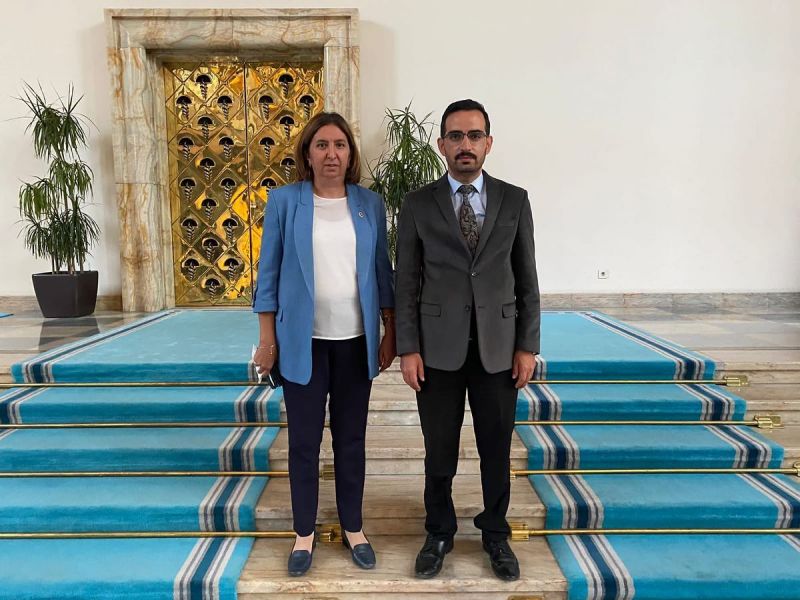 OSB Müdürümüz Emre Torun, Ak Parti Sivas Milletvekilimiz sayın Semiha Ekinci’yi Gazi Meclisimizde ziyaret etti. 