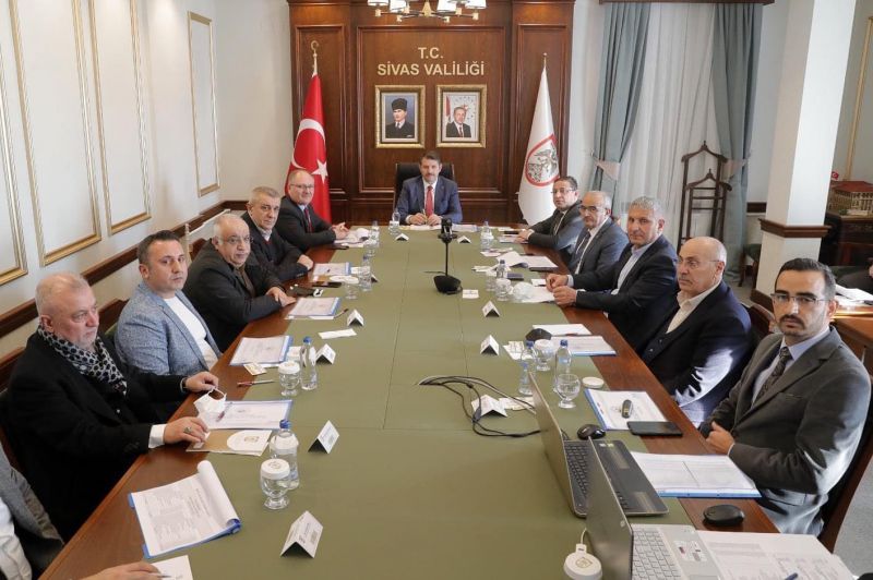 OSB Müteşebbis Heyet Toplantısı Valimiz Salih Ayhan Başkanlığında Gerçekleştirildi.