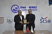 Ankara Keçiören Belediye Baskani Hemsehrimiz Sn. Mesut Özarslan OSB Müdürlügümüze Iadei Ziyarette Bulundu.