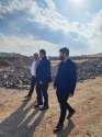 OSB Müdürü Adem Kehci, Devam Eden Çalışmaları Yerinde İnceledi.