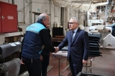 Valimiz Sn. Yılmaz Şimşek'den OSB'de Faaliyet Gösteren Firmalara Ziyaret